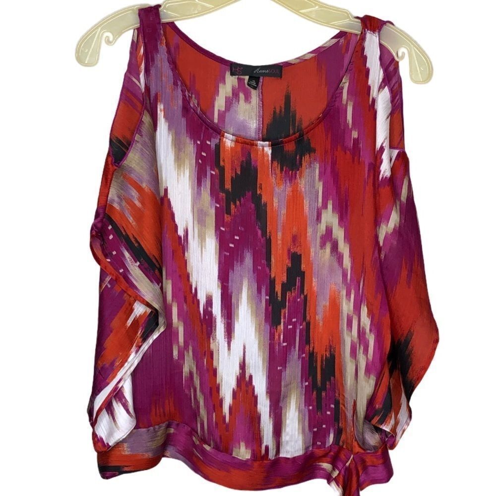Heart Soul Cold Shoulder Top
